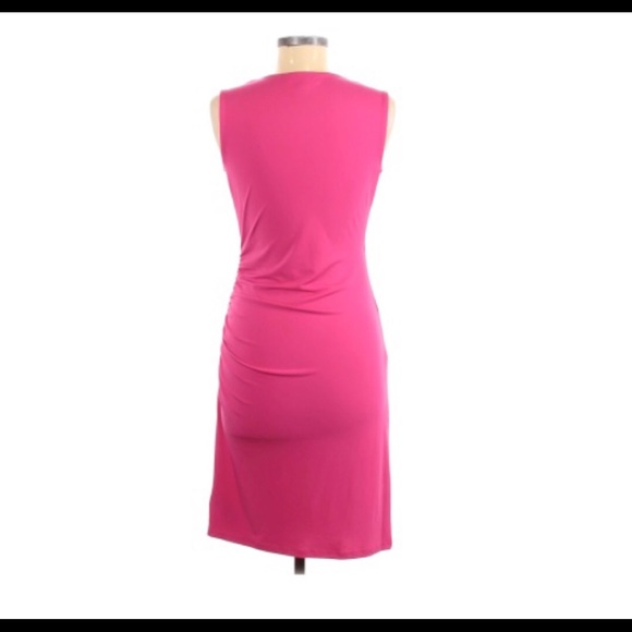MICHAEL Michael Kors Pink Zipper Shoulder Dress B19/3 - Picture 2 of 11